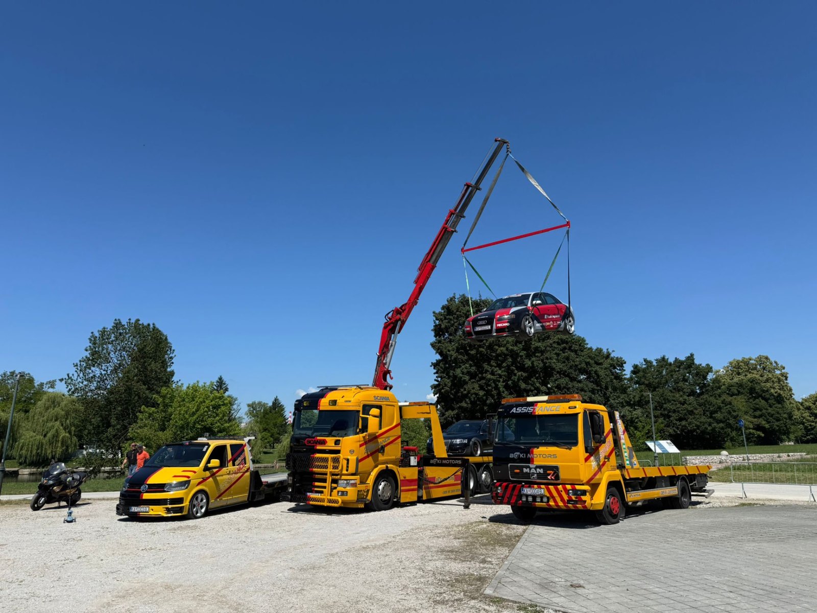 Boki Assistance vozni park vučnih vozila Karlovac Duga Resa Zagreb
